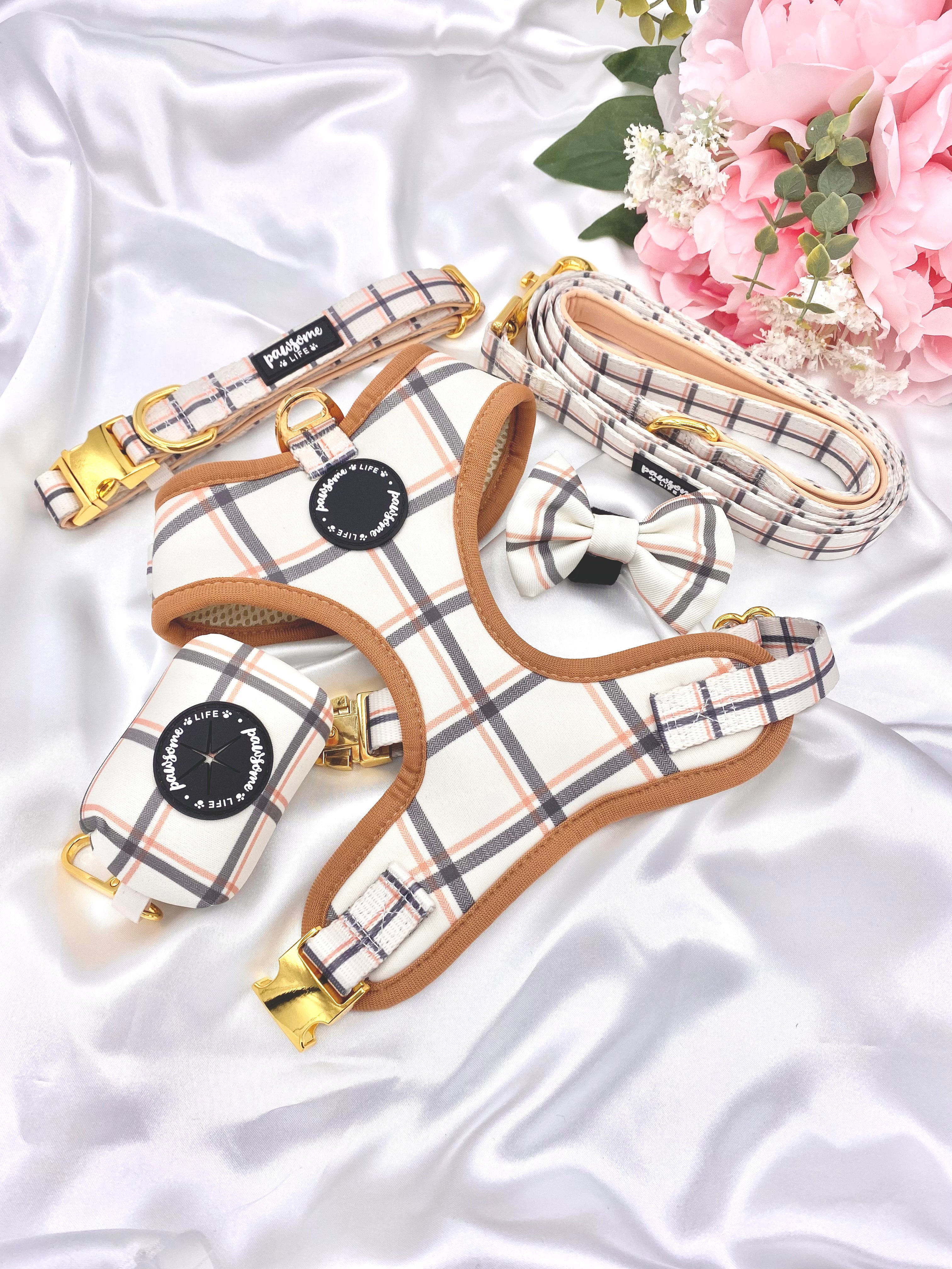 Designer Tartan Dog Harness Designer Dog Harness Plaid Collection Pawsome Life