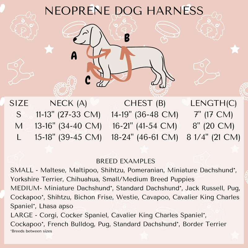 Pink Terrazzo Dog Harness