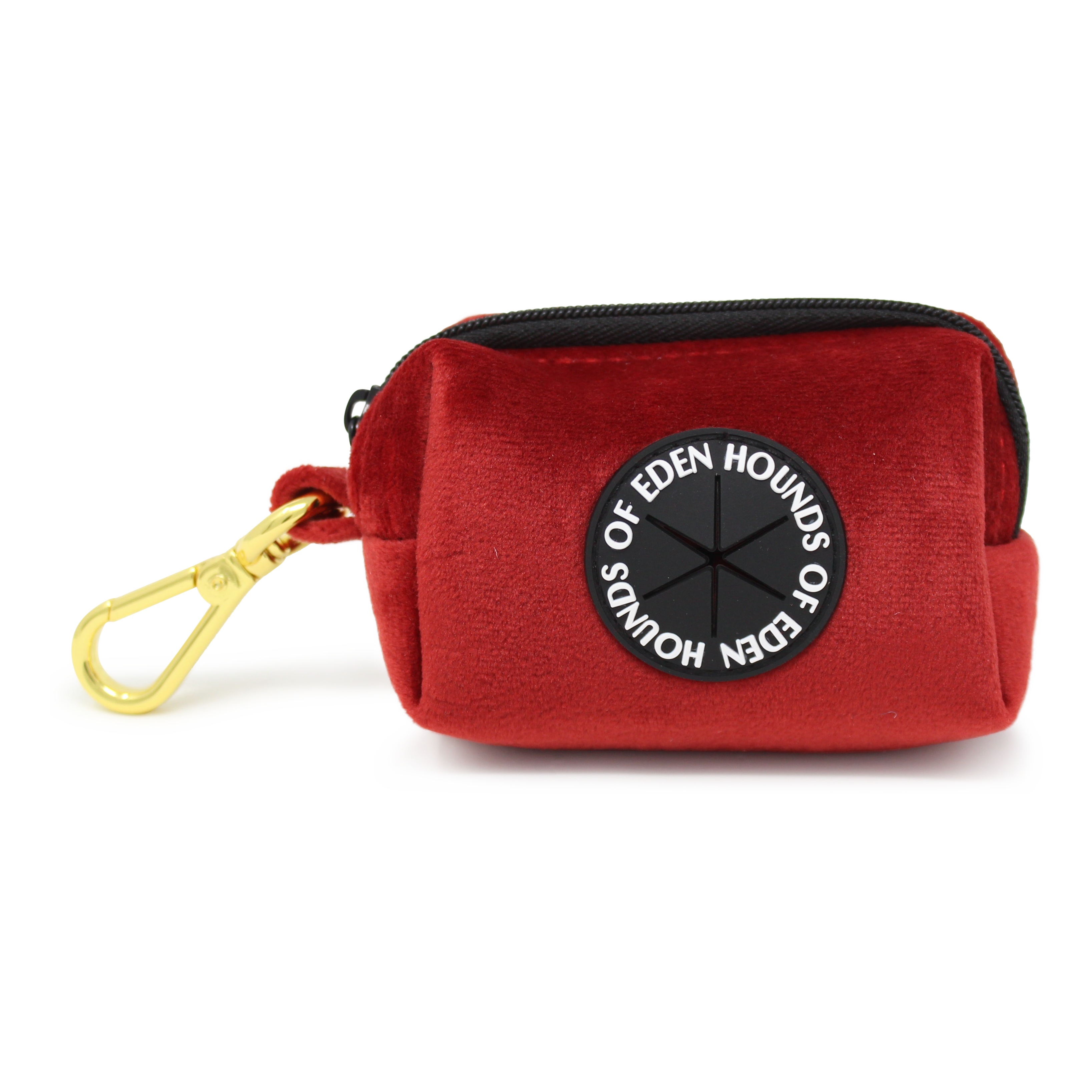 Ruby Red Velvet Collar No