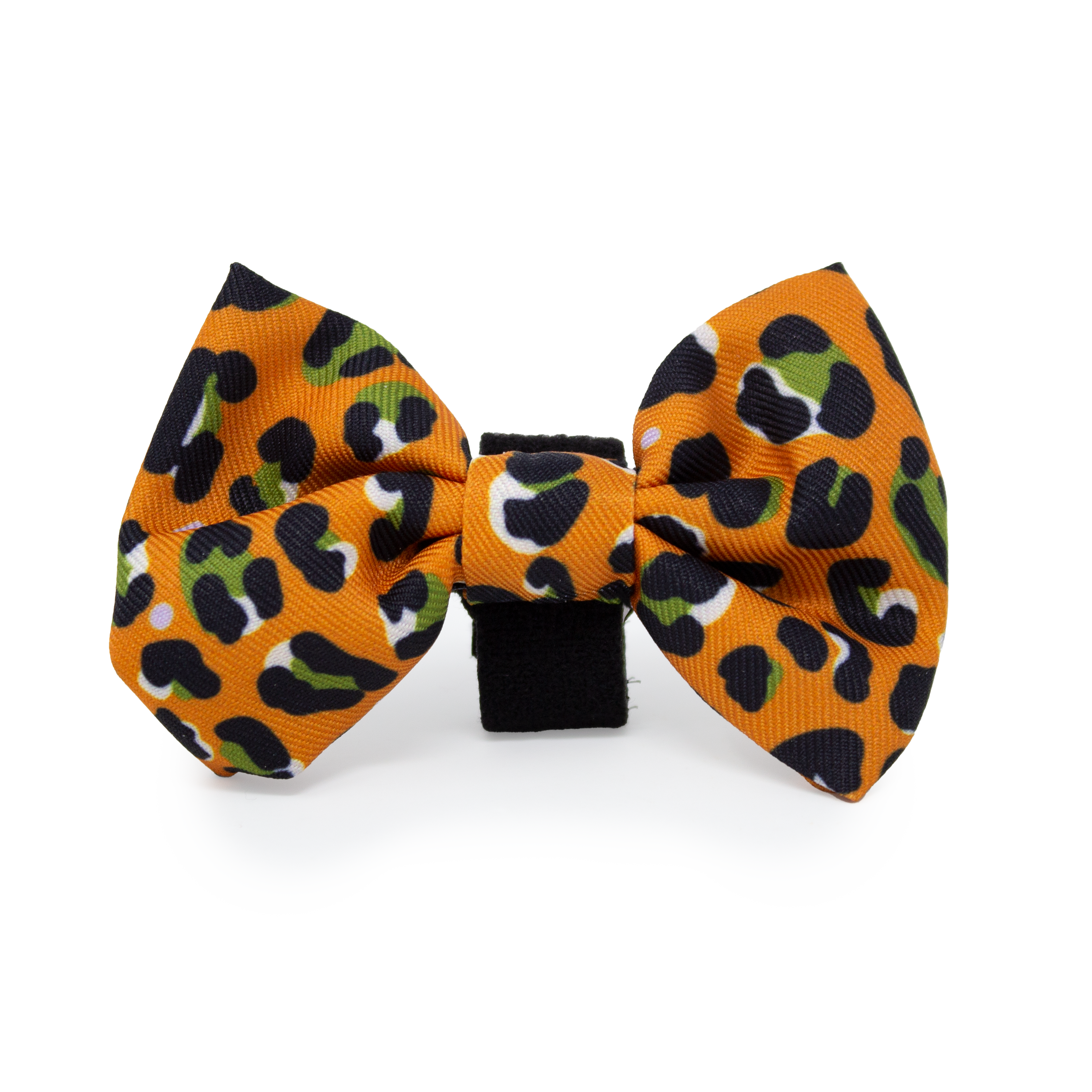 Burnt Orange Leopard Design Dog Harness
