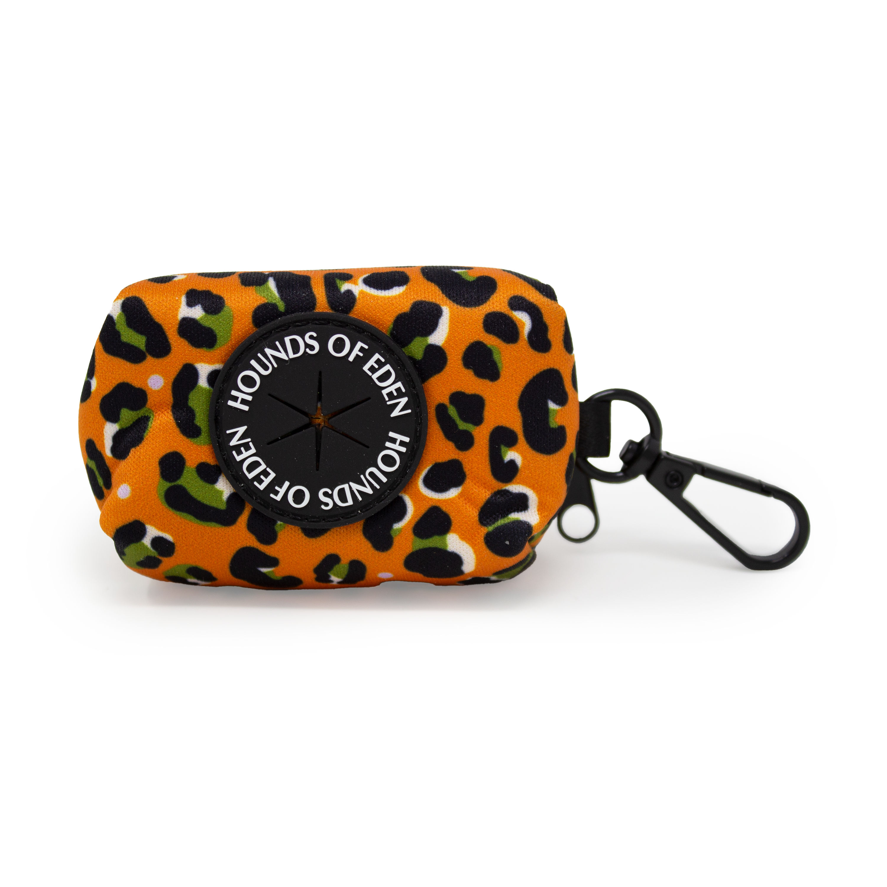 Burnt Orange Leopard Design Dog Harness