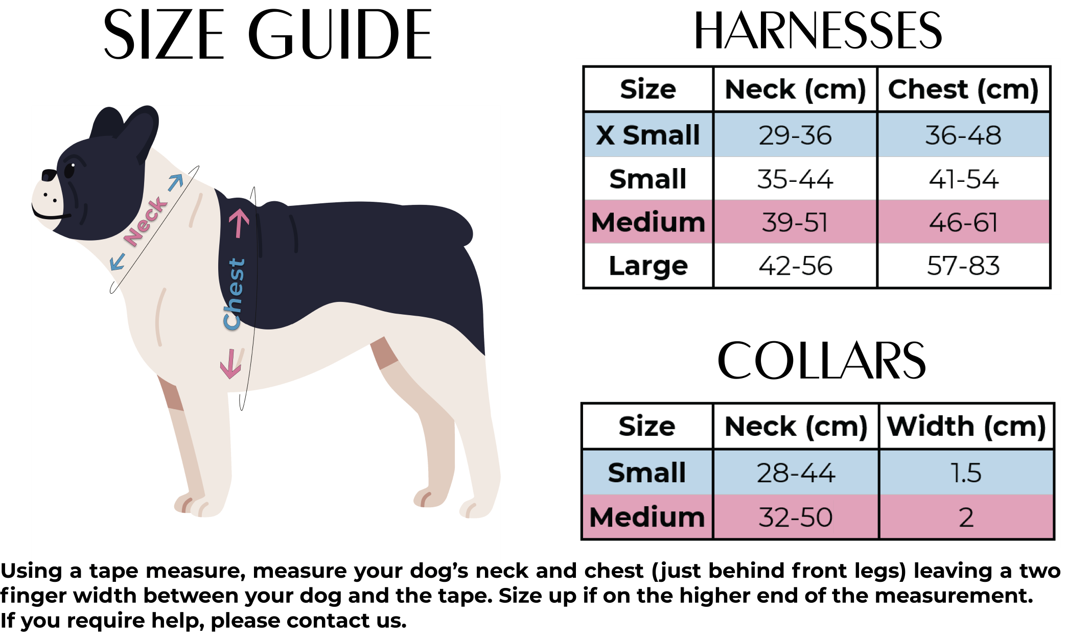 'Sammi' - Red & Grey Check Dog Harness