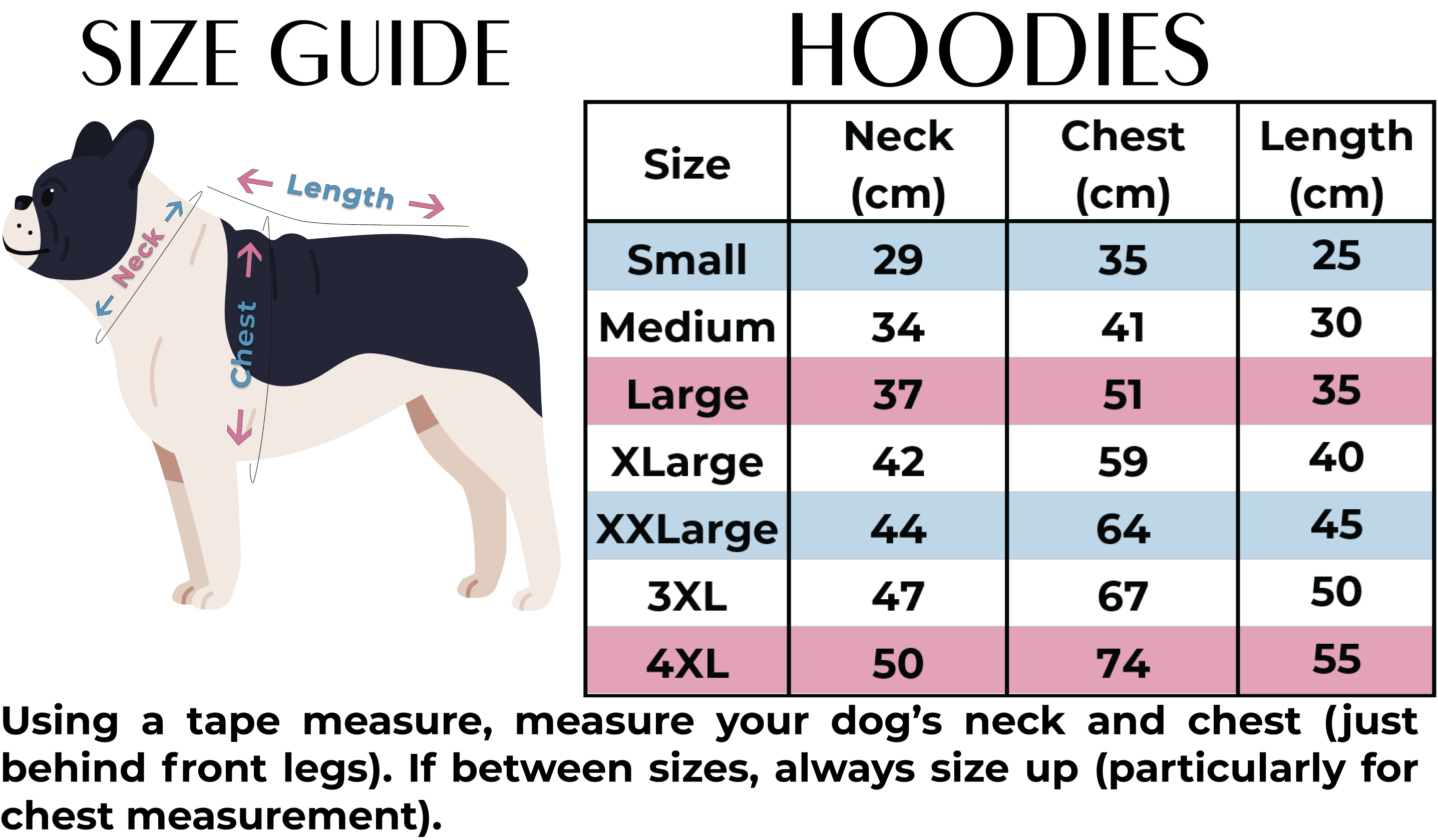 Dog Hoodie - Sky Blue