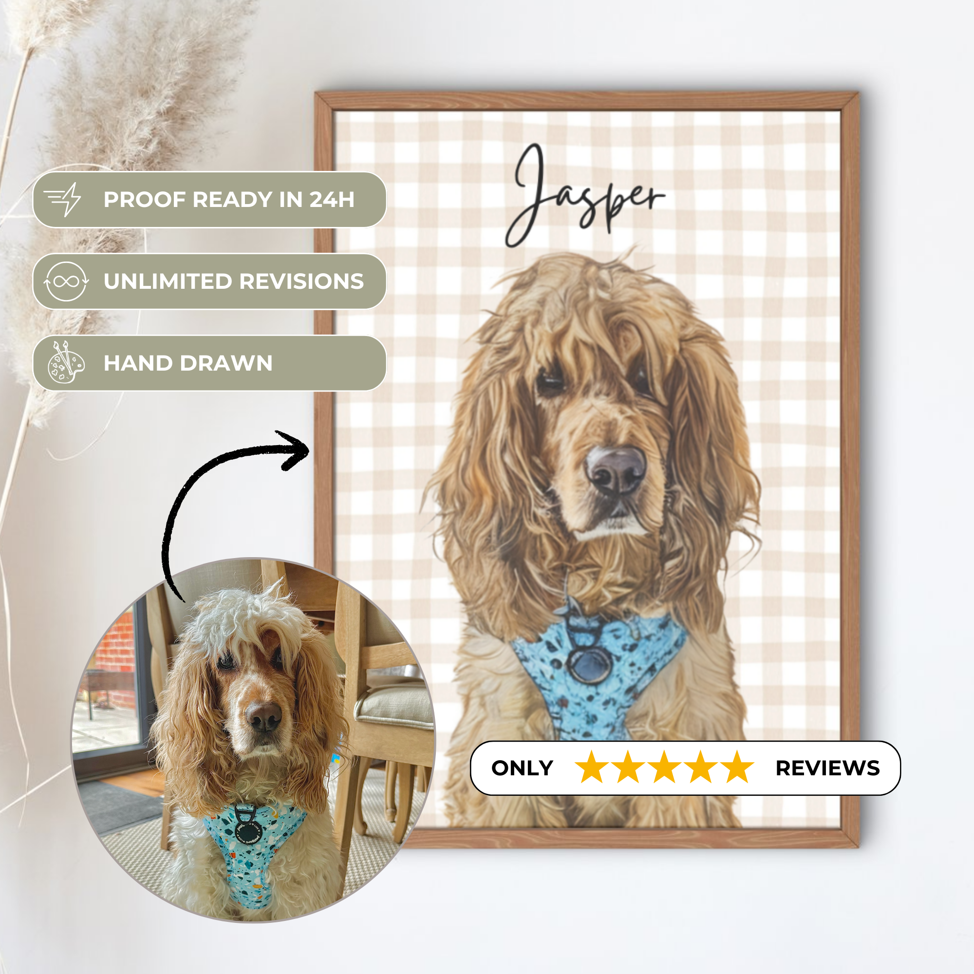 Custom Dog Portrait