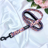 Orange Leopard No Pull Dog Harness