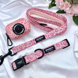 Adjustable cute dog collars uk with designer patterns for puppy and small to medium dogs featuring quick release buckle